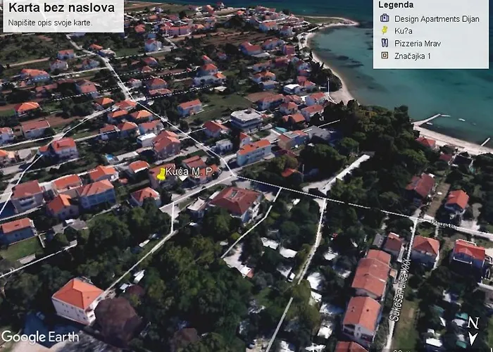 Gæstehus In With Balcony, Air Conditioning, Wifi 5188-2 Sukošan